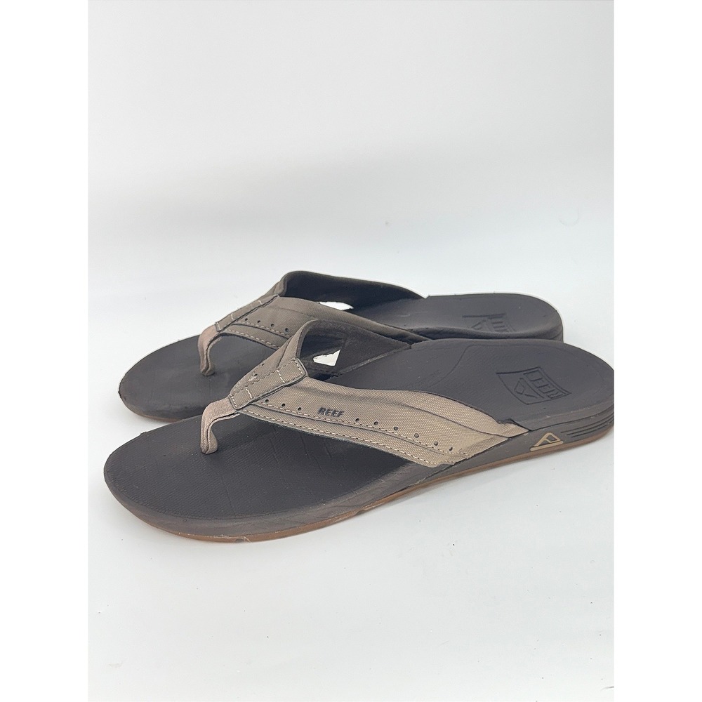 Reef Ortho-Spring Flip Flops Mens 8 Brown